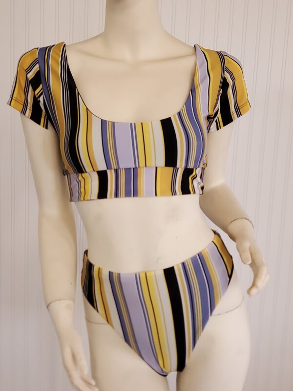 FONDA 80S BIKINI BOTTOM - STRIPES - Image 6