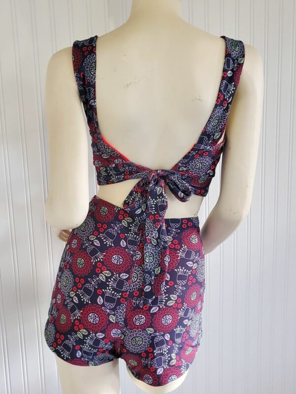 KYLIE SWIM SHORTS - NAVY ORCHID - Image 6
