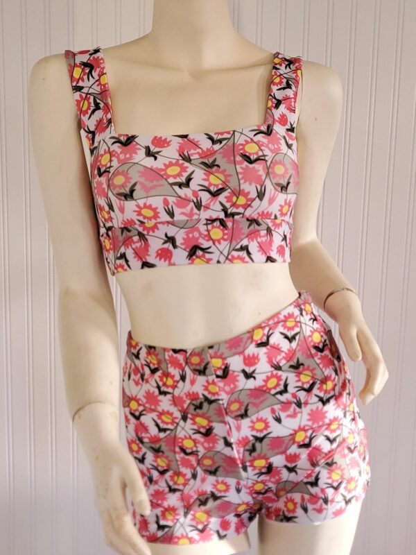 KYLIE SWIM SHORTS - WHITE FLORAL - Image 6