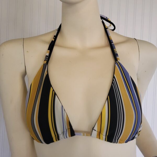 WEEKENDER BIKINI TOP- STRIPES - Image 8