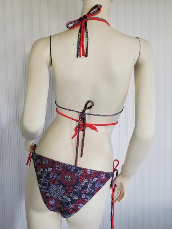 WEEKENDER BIKINI TOP - NAVY ORCHID - Image 8