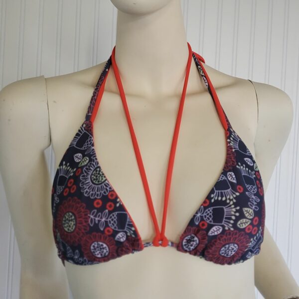WEEKENDER BIKINI TOP - NAVY ORCHID - Image 7