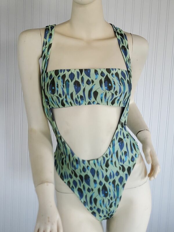 LOLA FULL PIECE SWIMSUIT- GUMLEAF - Image 4