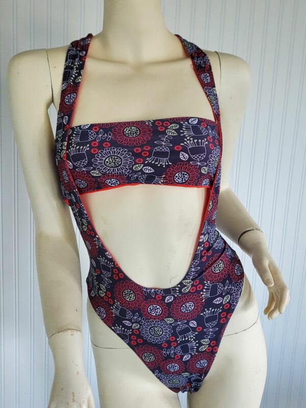 LOLA FULL PIECE SWIMSUIT - NAVY ORCHID - Image 7