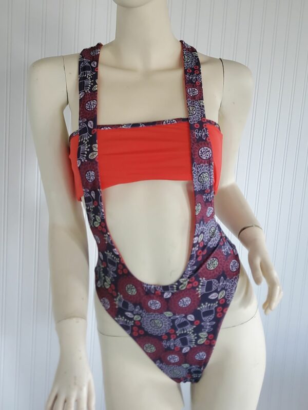 LOLA FULL PIECE SWIMSUIT - NAVY ORCHID - Image 5