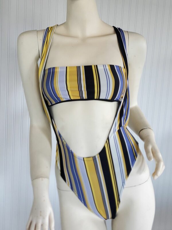 LOLA FULL PIECE SWIMSUIT- STRIPES - Image 7
