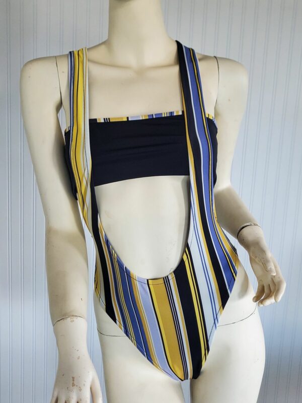 LOLA FULL PIECE SWIMSUIT- STRIPES - Image 4