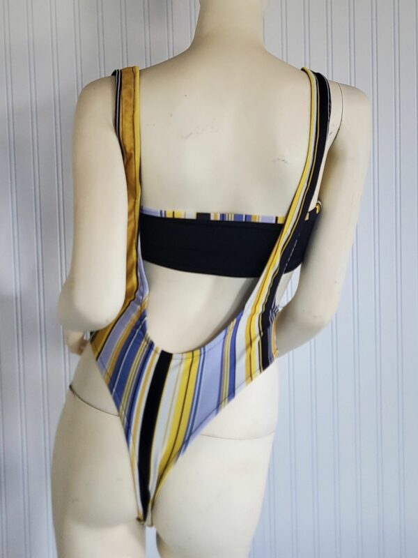 LOLA FULL PIECE SWIMSUIT- STRIPES - Image 5