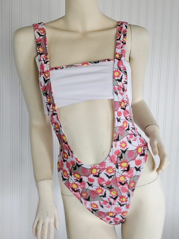 LOLA FULL PIECE SWIMSUIT - WHT FLORAL - Image 5