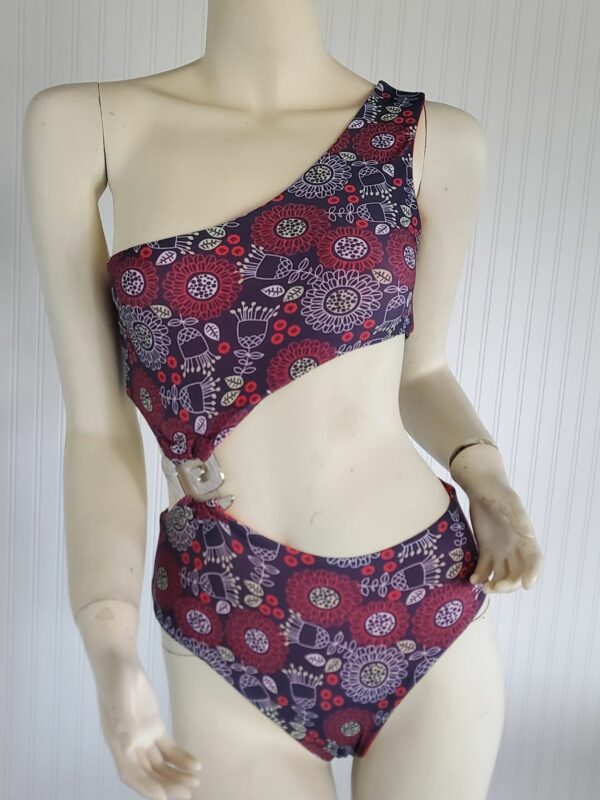 ALEX ONE PIECE SWIMSUIT - NAVY ORCHID - Image 8