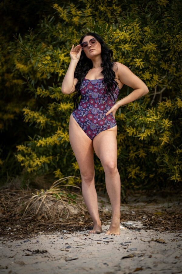 ELIZA ONE PIECE - NAVY ORCHID - Image 3