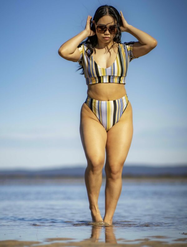 FONDA 80S BIKINI BOTTOM - STRIPES - Image 3